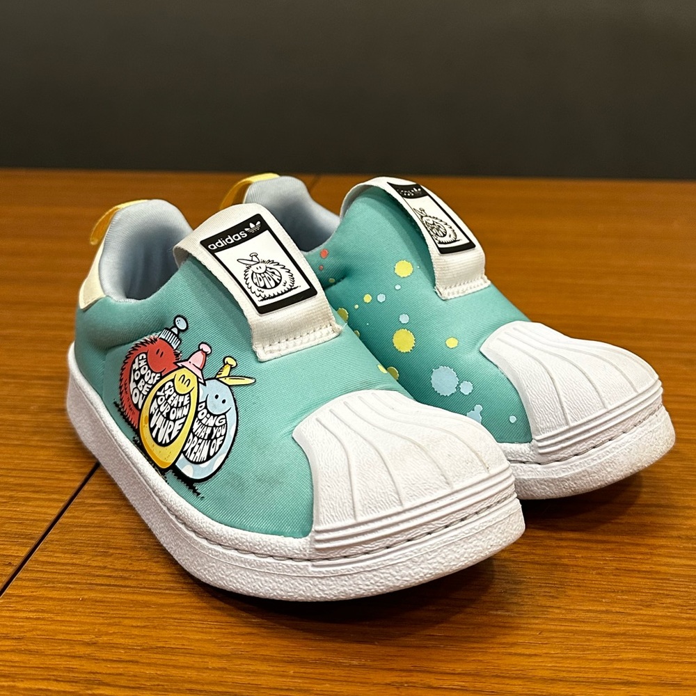 ADIDAS X KEVIN LYONS SUPERSTAR 360 SHOES - New! Little kids US 10.5